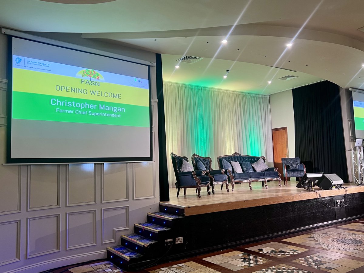 Everything in place and ready to go at today’s FASN conference in Dundalk, on Trauma in the Community. Looking forward to speaking and listing to other speakers and those in the booked-out attendance