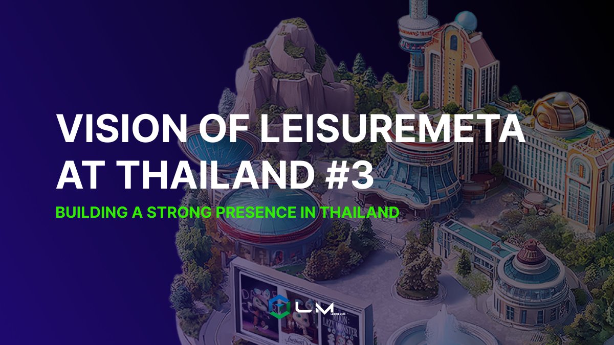 LeisureMeta_LM's tweet photo. 📌 Vision of LeisureMeta at Thailand #3

5️⃣ [Building a Strong Presence in Thailand]

LeisureMeta is building a strong presence in the Thai market. It has recently attracted a lot of attention in Thailand through various events including the VIVIZ concert and Han Seung Woo fan meeting support event. In addition, Super Moon 2024 K-POP Cover Dance Contest is part of the LM Twin City project with over 1,200 attendees, further increasing its local awareness.

LeisureMeta is currently in the critical stage of developing an Entertainment Complex in Thailand, which will go beyond a simple tourist attraction and become a key hub connecting digital assets and the real economy globally.

6️⃣ [STARK and its Role in Thailand]

LeisureMeta is currently promoting K-content production and K-culture-related project businesses with STARK, a K-culture specialized global TV channel that is leading the Korean wave craze in Thailand by being the only national broadcasting channel in Thailand to broadcast only Korean content 24 hours a day. It is also carrying out digital innovation and expanding the Web3 market in various fields of the Thai market, from K-culture & content business based on the LeisureMeta ecosystem to golf travel business that provides new and differentiated integrated experiences. In addition, it will provide various entertainment content linked to LM Twin City in Thailand, and through this, it will play an important role in activating the local cultural content industry.