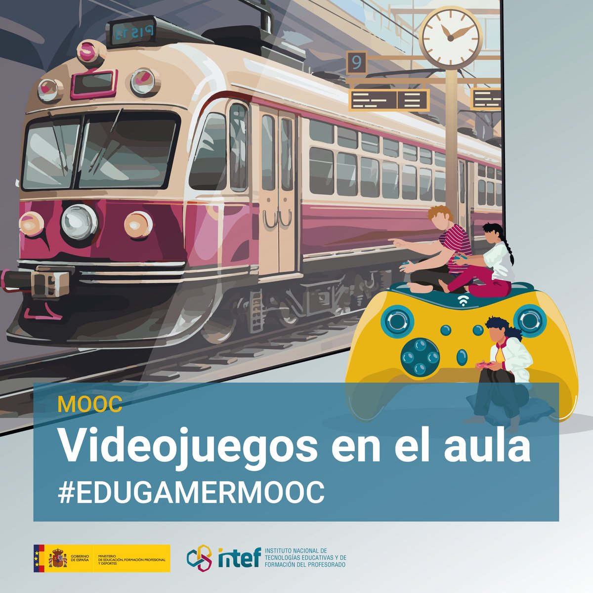 Si todavía no sabes en qué seguir aprendiendo este curso, tengo lo que necesitas: #EduGamerMOOC
Y dirás, ¿ahora videojuegos en el aula? ¡Es que no sabes el gran recurso que te estás perdiendo!
enlinea.intef.es/courses/course…