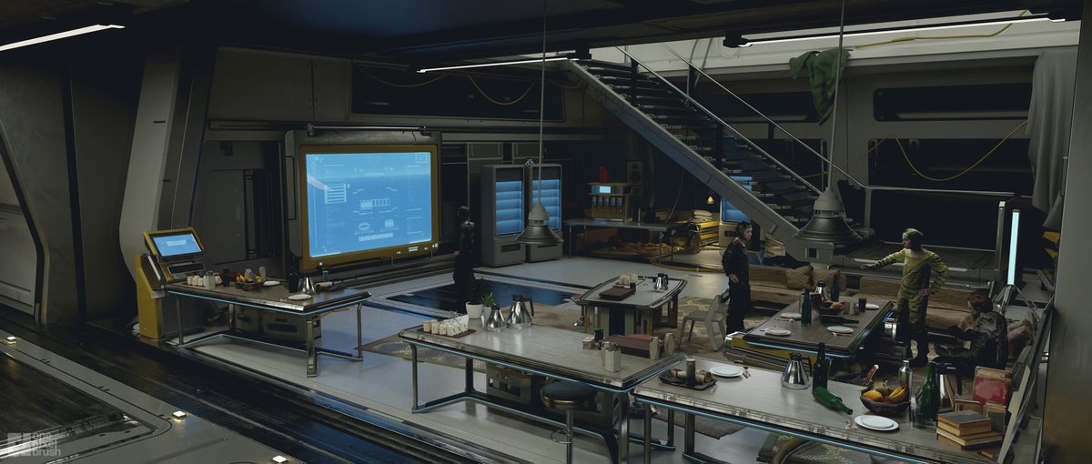 onepixelbrush's tweet image. Step into this game room where high-tech meets home base — one of the many awesome interior concepts our team did for #SYNCED!

Art: Leo Avero / AD: Rado Markovič  / CD: Shaddy Safadi

#gameconcept #conceptart #gamedesign #environmentconceptart #environmentart #3Dconcept #scifi