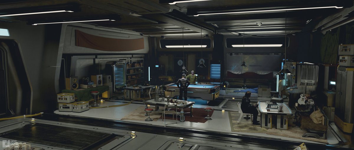 onepixelbrush's tweet image. Step into this game room where high-tech meets home base — one of the many awesome interior concepts our team did for #SYNCED!

Art: Leo Avero / AD: Rado Markovič  / CD: Shaddy Safadi

#gameconcept #conceptart #gamedesign #environmentconceptart #environmentart #3Dconcept #scifi