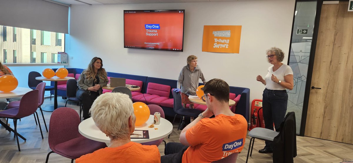 Laura Mcilduff (@lauramcilduffim) on Twitter photo Delighted to see the progress Mel has made from the first time I met her. Not only is she working on her own recovery but now helping others as a <a href="/DayOneTrauma/">Day One Trauma Support</a> volunteer and via the #DearMe campaign for #MajorTraumaAwarnessWeek #GoOrange Delighted to see the progress Mel has made from the first time I met her. Not only is she working on her own recovery but now helping others as a <a href="/DayOneTrauma/">Day One Trauma Support</a> volunteer and via the #DearMe campaign for #MajorTraumaAwarnessWeek #GoOrange