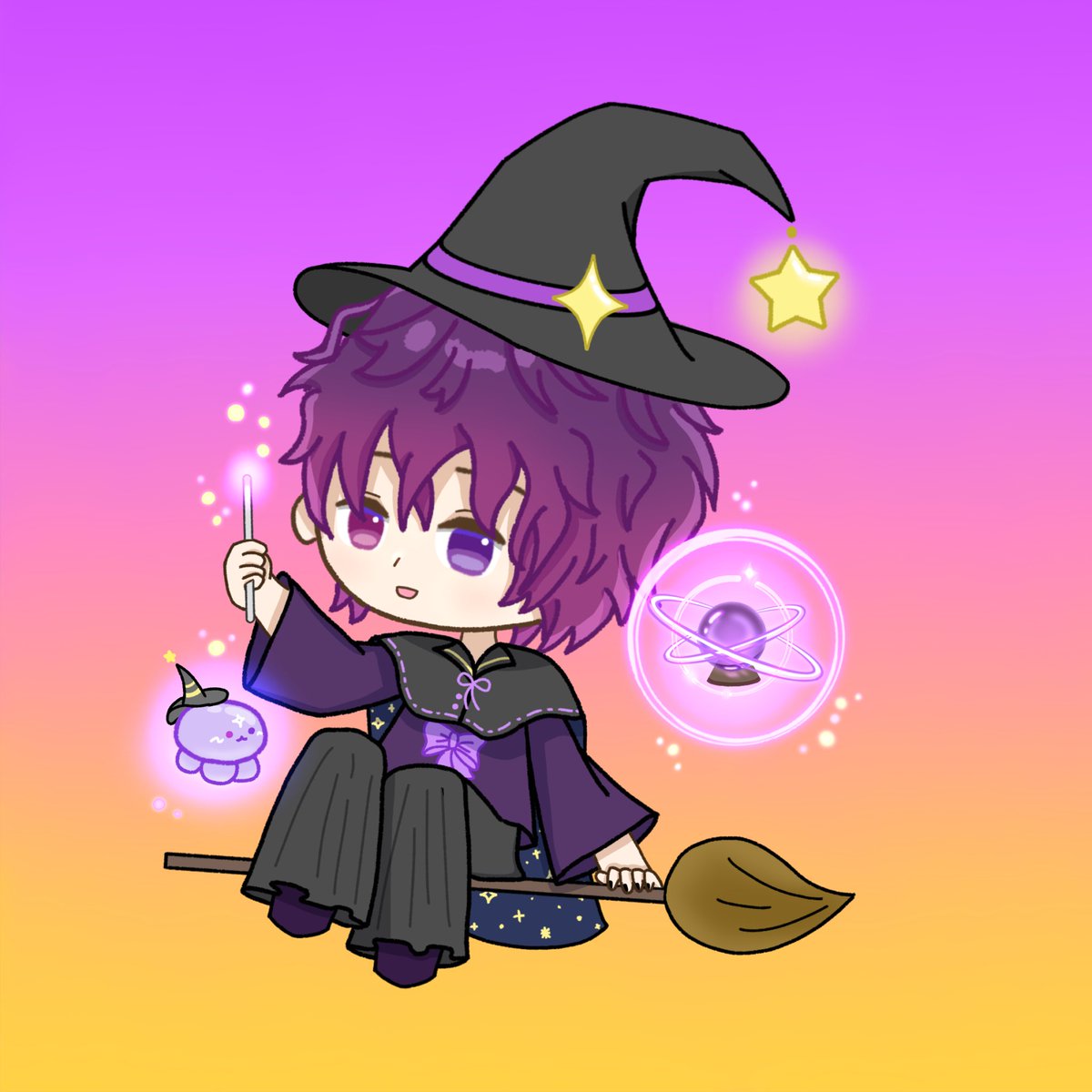 oh_c_422's tweet image. Halloween 
#VioletAtelier