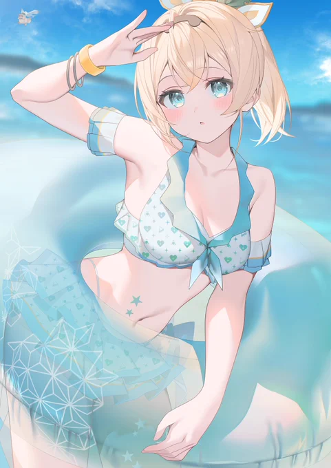 「ぽこべぇ〜?」#いろはにも絵を 