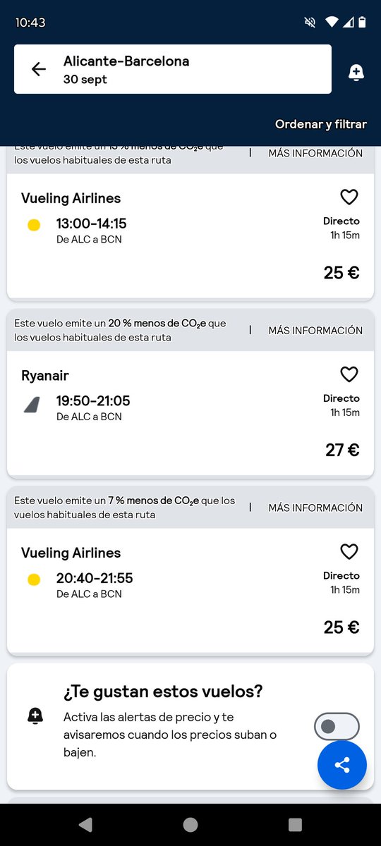 Castolo5516955's tweet photo. @sanchezcastejon @oscar_puente_ Me es imposible pillarlo debido al tiempo y coste que me supone viajar en tren. No lo cojo por capricho ya que soy de un pueblo de Alicante y estudio en Barcelona. Compara precios con los aviones. "Movilidad Sostenible" @Renfe https://t.co/LD6sTmaOYt