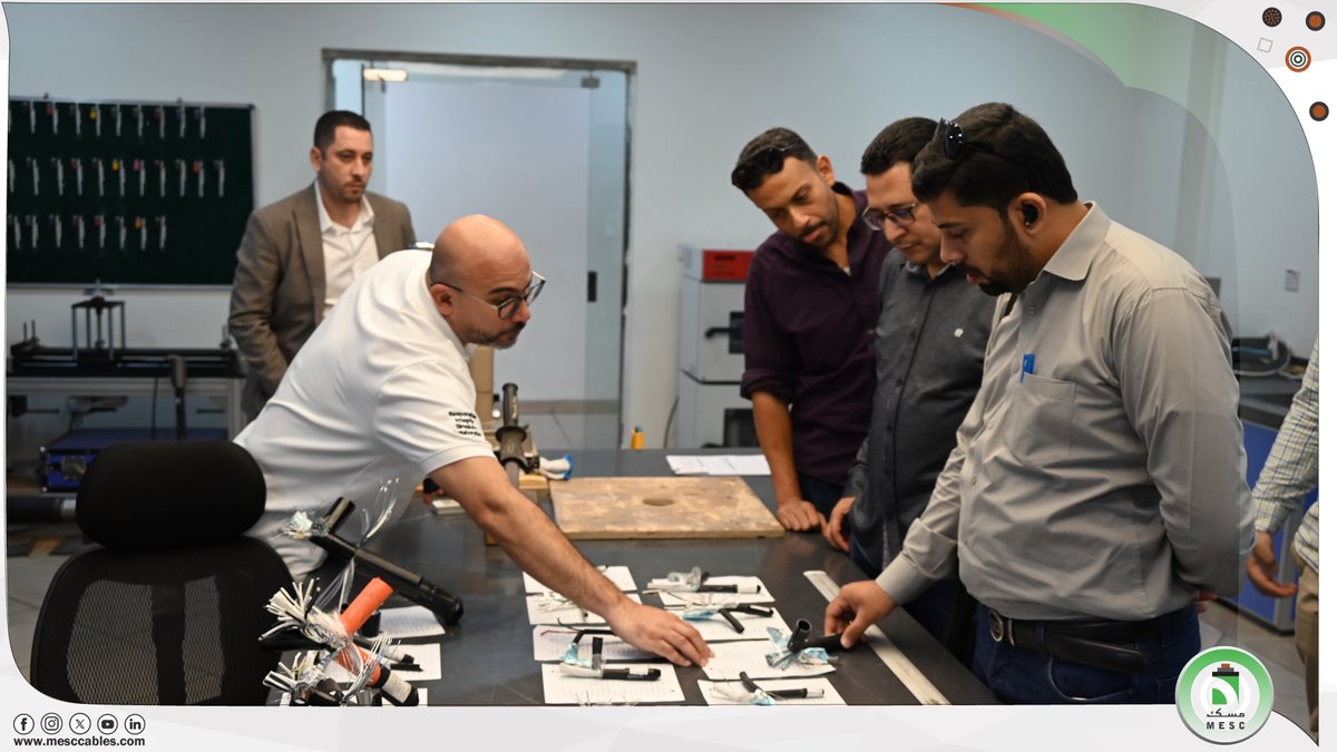 MESCCables_sa's tweet photo. We were honored by a visit from a delegation of our customers to Middle East Specialized Cables Co. MESC factory in Riyadh.
تشرفنا بزيارة وفد من عملائنا إلى مصنع شركة الشرق الأوسط للكابلات المتخصصة (مسك) في الرياض.

#MESCCABLES #SAUDIARABIA #CABLES  #INSTRUMENTATION #ELECTIRCAL https://t.co/xzWfq7uDZo