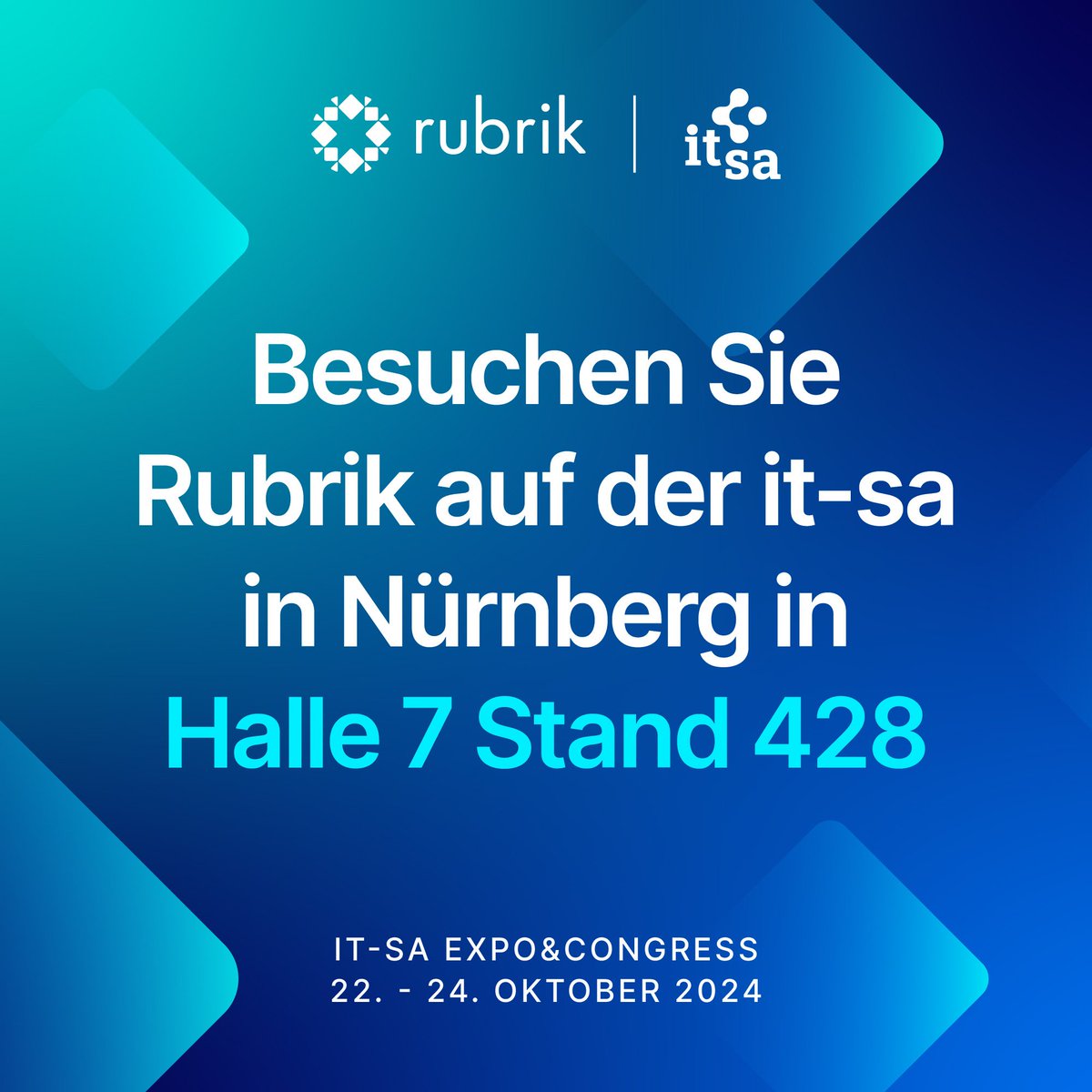 Vereinbaren Sie noch heute einen Termin mit uns und erhalten Sie ein kostenloses Messeticket! <a href="/RubrikInc/">Rubrik</a> rbrk.co/3Tomhcp