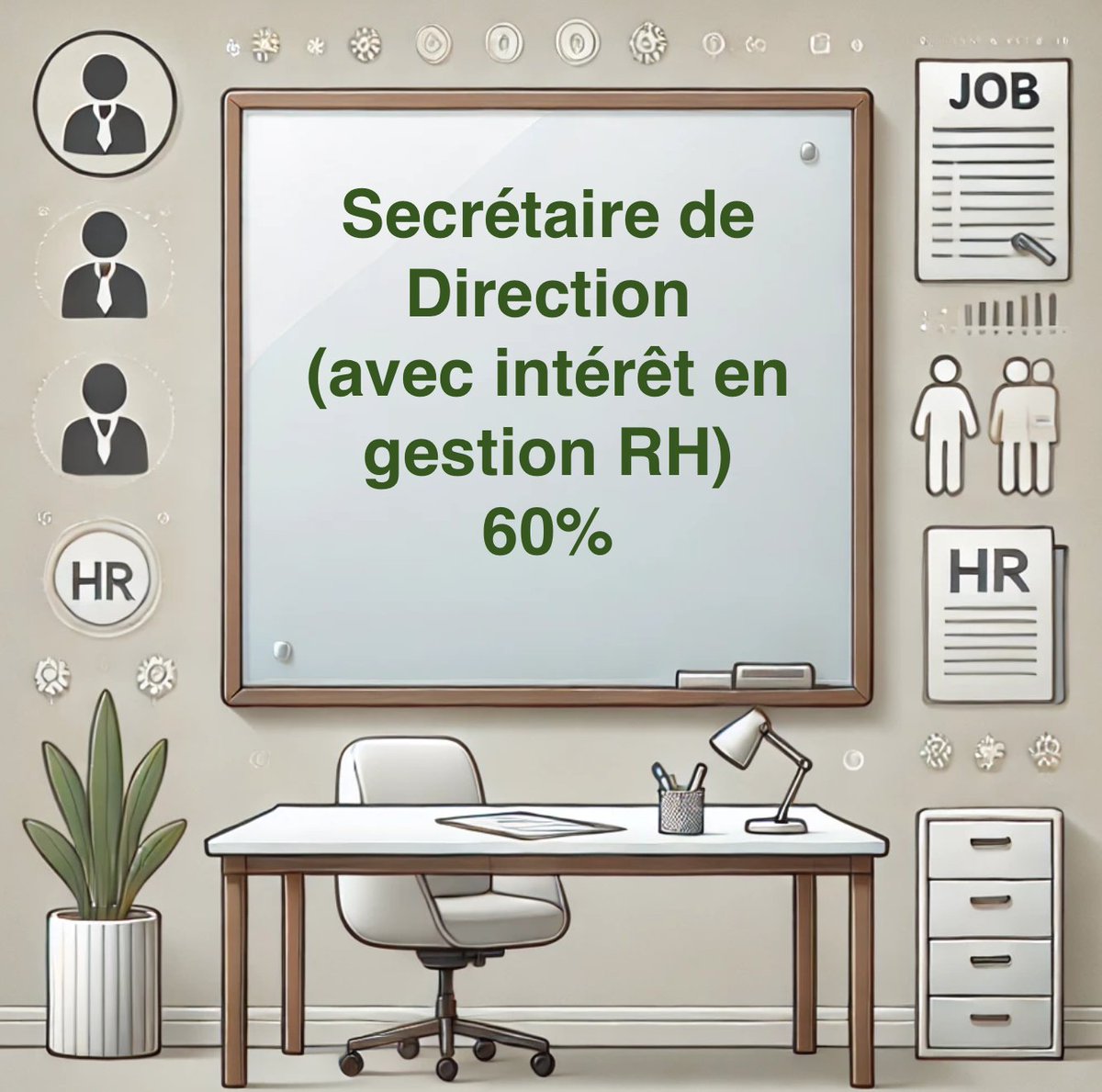 Nous recrutons un∙e Secrétaire de Direction avec intérêt en Gestion RH (FR-EN) à 60%.
📅 Date d'entrée : 1er décembre 2025 (ou à convenir) 
🏨Lieu de travail : Géopolis, Uni Lausanne
👉 Plus d'infos &amp; postuler : forscenter.ch/notre-profile/…
📅 Délai de candidature : 06.10.2024