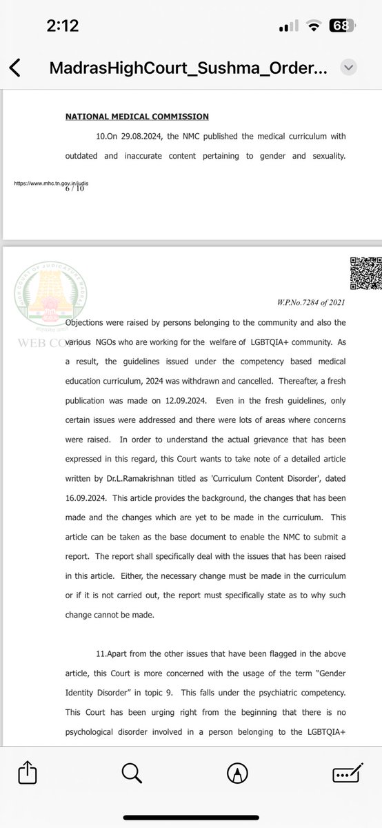 #Breaking: Multiple requests have been sent to Dr Gangadhar, Dr Srinivas <a href="/dryogendermalik/">Dr Yogender Malik</a> &amp; Dr. Vanikar, but their staunch resistance to hearing the faculty is astonishing. Why is it so difficult to retain disability content? Thanks to the Madras HC for their order yesterday. 1/