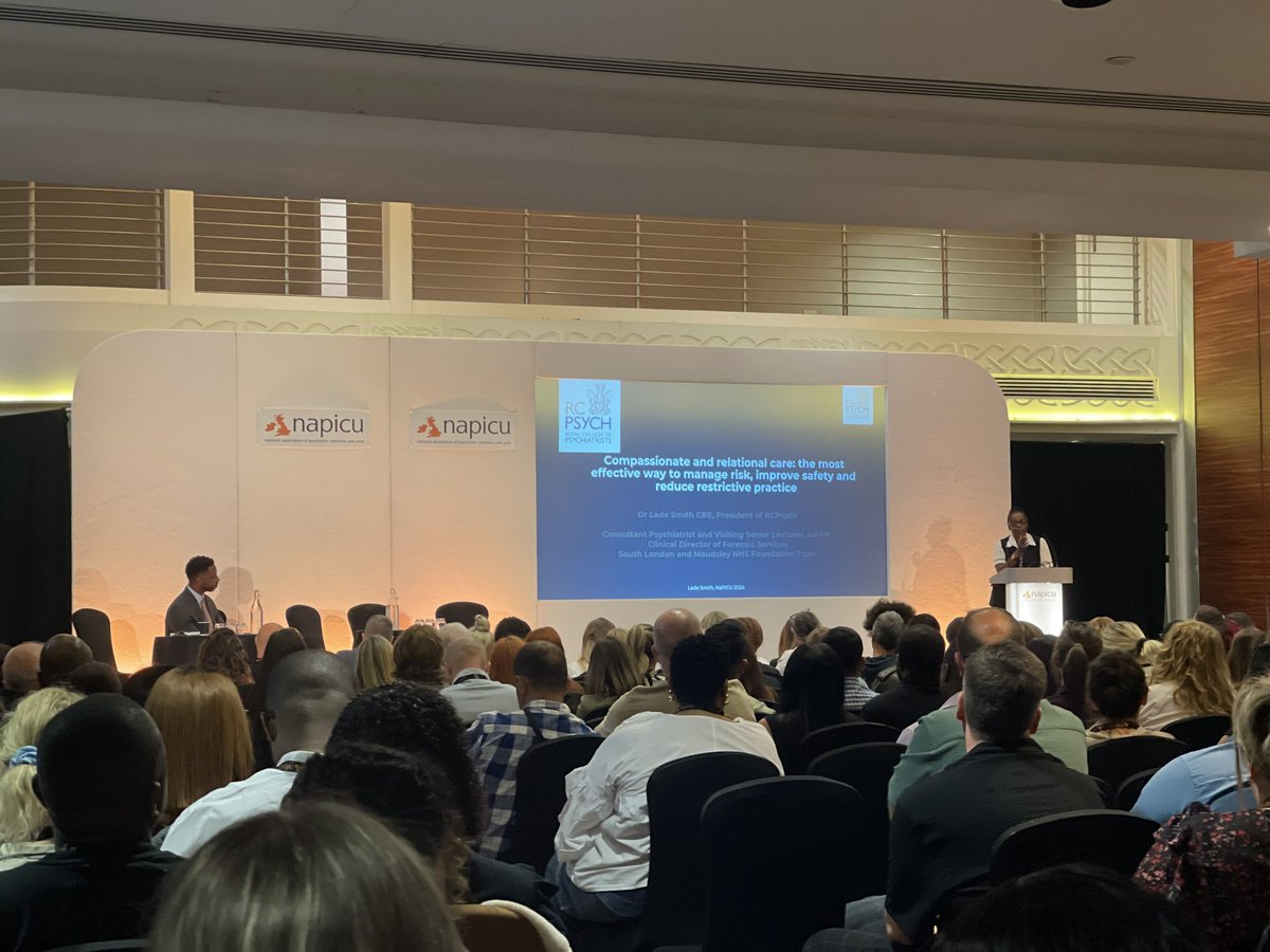 Next up is our fantastic Keynote speaker making a return to the NAPICU conference, Dr Lade Smith😁
#NAPICU24