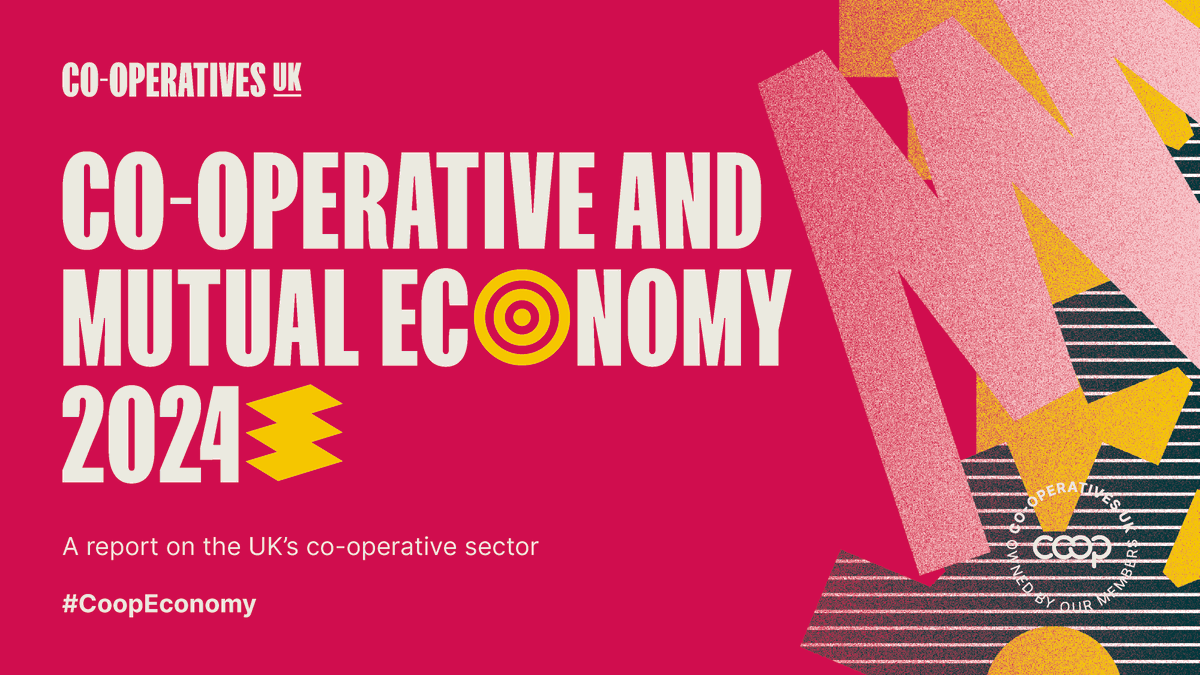 ⚡Out Now⚡ Record-breaking Co-operative and Mutual Economy 2024 report sets baseline for govt ambition to double the size of the #coops and #mutual sector!  The baseline? 9,300+ co-operatives and mutuals driving a £165.7 billion economy! Here it is: buff.ly/4e8QynZ