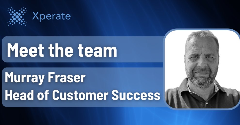 In the latest edition of our "Meet the Team" series, we spoke with Murray Fraser, Xperate’s Head of Customer Success.

To read in full, click here: bit.ly/3z1nbET 

#meettheteam #whoweare #headofcustomersuccess #customersuccess #legaltech #xperate