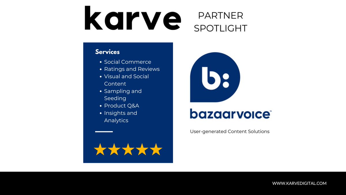 We believe in authentic customer interactions to drive business growth. That’s why we’ve partnered with <a href="/Bazaarvoice/">Bazaarvoice</a> to offer advanced UGC solutions, empowering brands to build trust and enhance engagement. 

#UGC #DubaiAgency #SocialCommerce #KarveDigital #Bazaarvoice #Partner