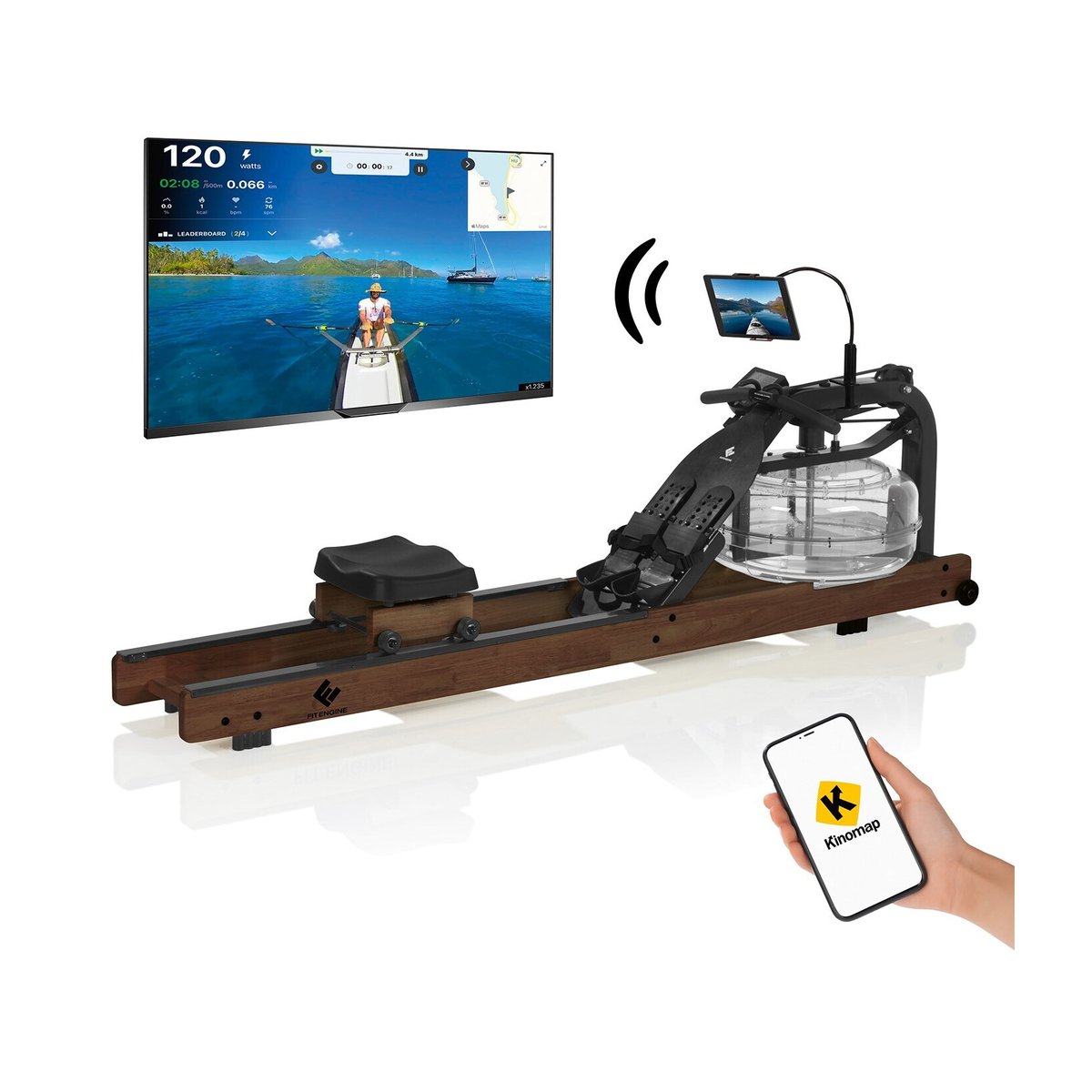 👉FitEngine Rudergerät mit Wasserwiderstand Smart 210cm - versch. Farben - Dunkelbraun👈

#training #sport #rudern #fitness #fit
fitnesstester.tv/produkt/fiteng…