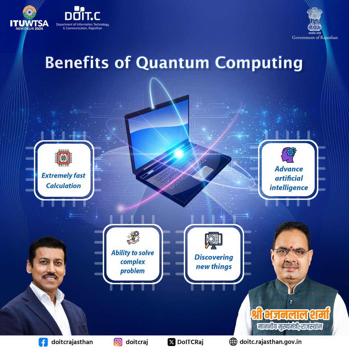 DoITCRaj's tweet image. Quantum computing is an emerging technology that uses the principles of quantum mechanics to perform complex calculations and operations beyond the capabilities of conventional computers.
#DoITC #Quantum_computing #technology #quantum_mechanics #complex_calculations #computers