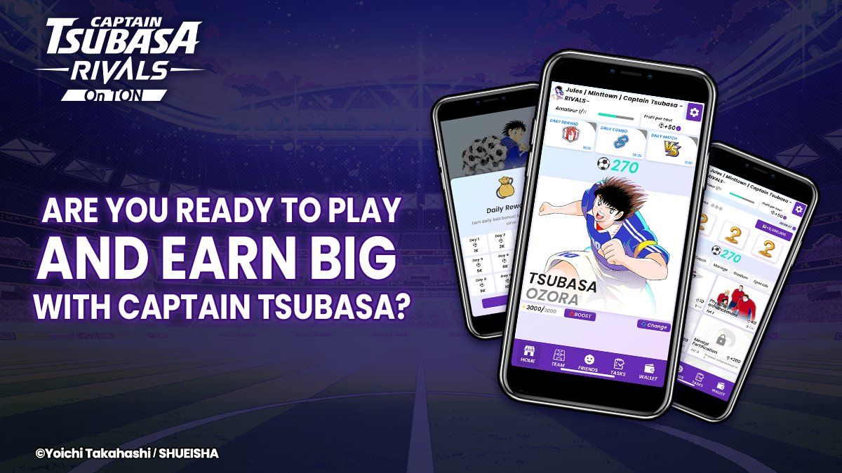 Captain Tsubasa -RIVALS- | Mini App tweet media
