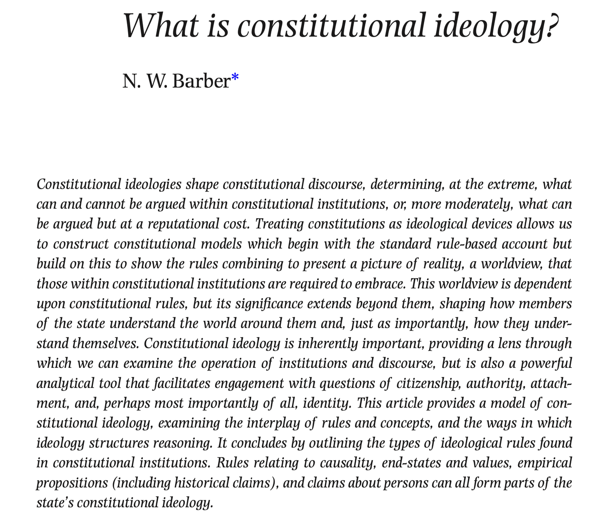 International Journal of Constitutional Law tweet media