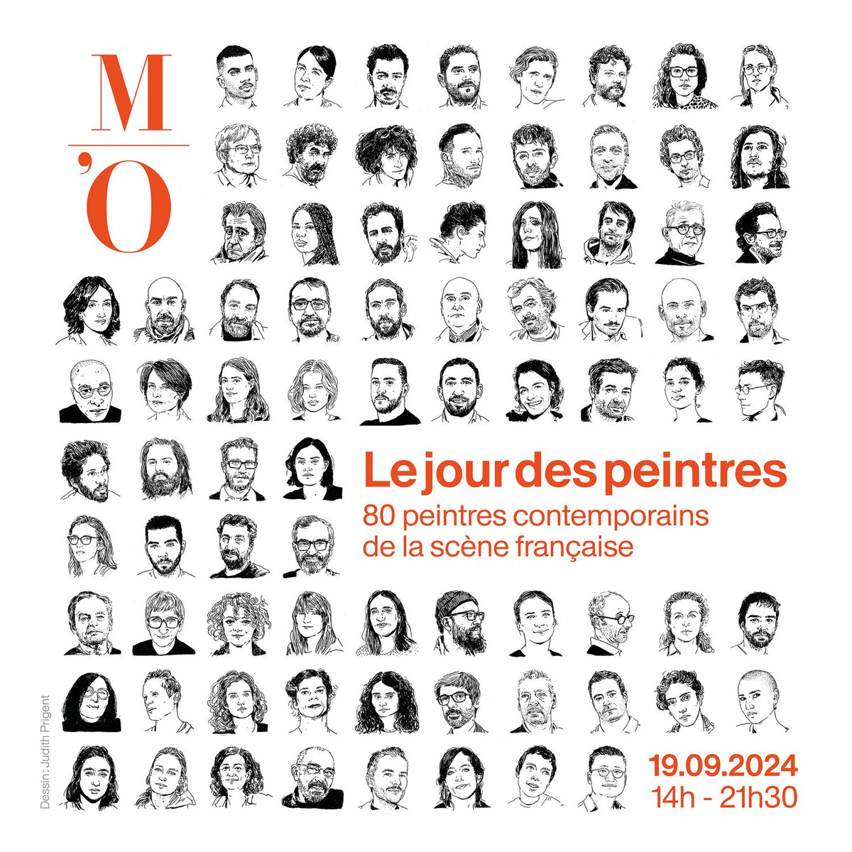#LeJourDesPeintres, c'est dans une semaine à Orsay !

Le 19 sept., de 14h à 21h30, 80 peintres contemporains de la scène française, avec une de leurs œuvres, viennent à la rencontre des visiteurs dans la nef du musée.
Un événement exceptionnel !
👉 bit.ly/JourDesPeintres