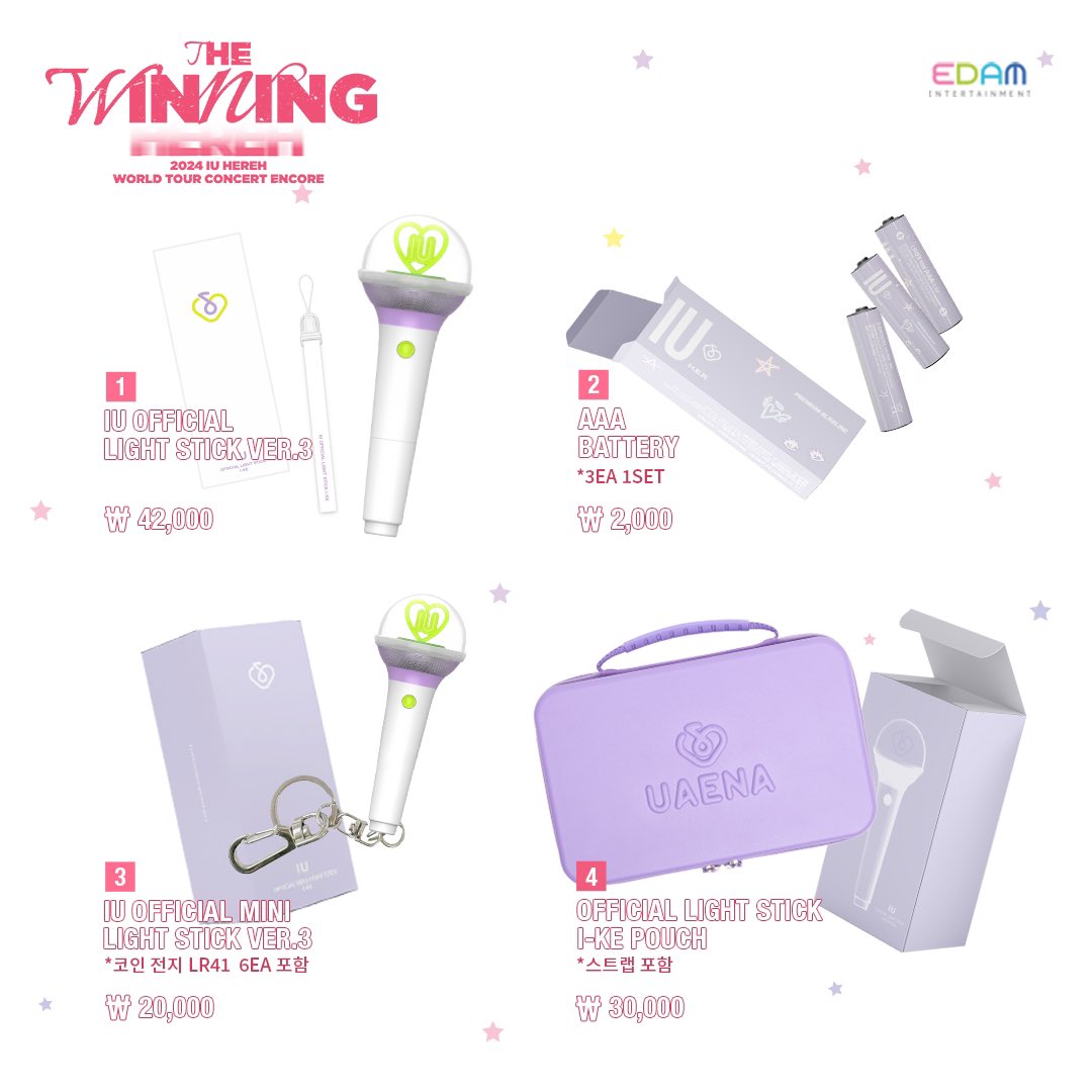 _IUofficial's tweet photo. [2024 IU HEREH WORLD TOUR CONCERT ENCORE : THE WINNING] Official MD On-site Sale Info.

📆 09.21 (SAT) / 09.22 (SUN) 10AM~6PM (KST)
📍 At the Official MD Booth in Seoul World Cup Stadium
🔗 https://t.co/TXWTnsP1JU

#아이유 #IU
#THE_WINNING #HEREH_ENCORE
@LooneyTunes #Tweety #LooneyTunes
