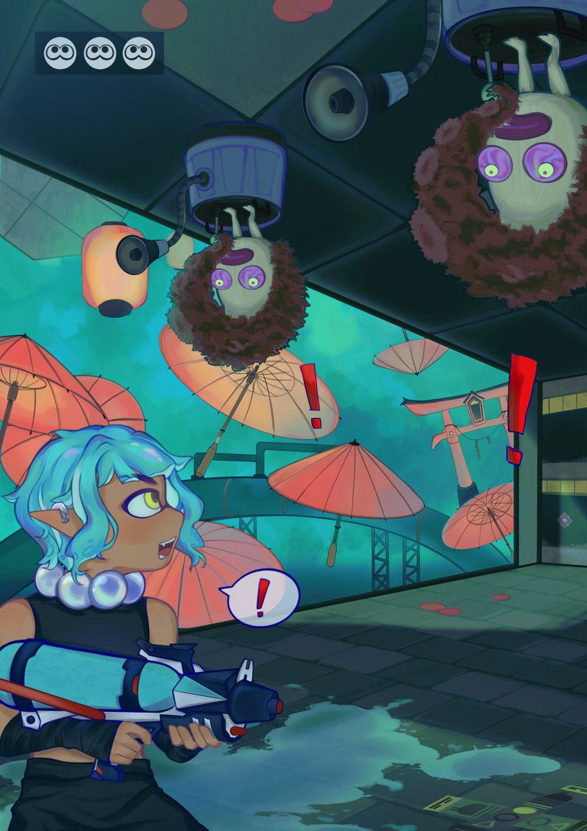 Kettle 02-08: Switching Things Up #Splatoon #Splatoon3 

( my piece for <a href="/AlternaZine/">Utopia of Yesterday «OUT NOW.»</a> ! )