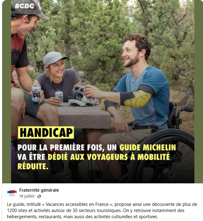 Réseau ARIOTT / AUTISM (@arriotte) on Twitter photo HANDICAP : Pour le première fois, un guide Michelin va être dédié aux voyageurs à mobilité réduite. <a href="/CGardou/">Charles Gardou</a> HANDICAP : Pour le première fois, un guide Michelin va être dédié aux voyageurs à mobilité réduite. <a href="/CGardou/">Charles Gardou</a>