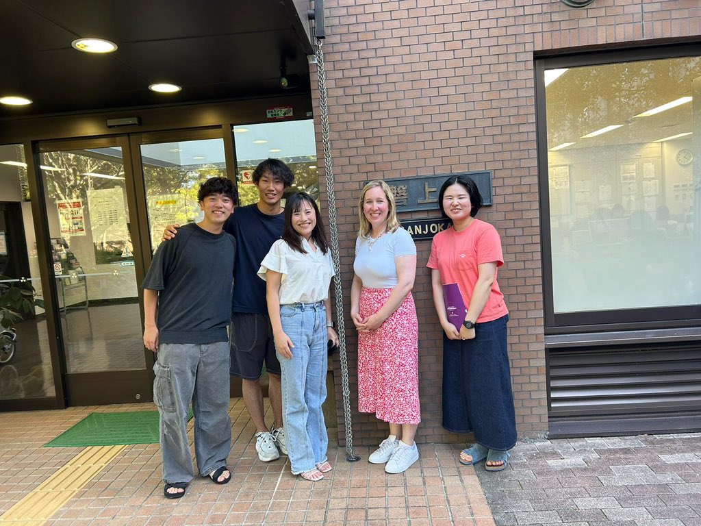 Awesome few weeks with the Japan Sports Agency, Japan Sport Council, JICA &amp; Doshisha Uni to chat all things SFD &amp; sports diplomacy!

Great to share our research &amp; learn more about intl SFD initiatives.

Thanks to <a href="/GBSasakawa/">The Great Britain Sasakawa Foundation</a> for the travel grant.

<a href="/UniofHertsIoS/">UniofHertsIoS</a> <a href="/UHertsResearch/">Herts Research</a>