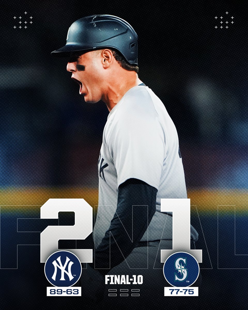 A clutch hit from Anthony Rizzo in the 10th secures the <a href="/Yankees/">New York Yankees</a> a #Postseason spot.