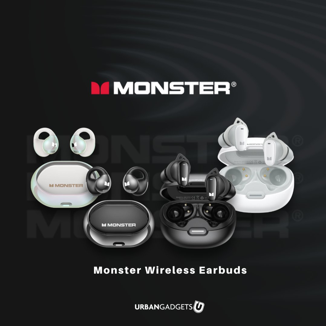UrbanGadgetsPH's tweet photo. Discover the power of precision audio with Monster!

Shop Now: https://t.co/fCv60stu9W

#UrbanGadgetsPH #MonsterAudio #PrecisionSound #NextLevelAudio #TechLifestyle #InnovativeAudio #SoundYouDeserve #PremiumGear #MusicOnTheMove #AudioPerformance https://t.co/9QVWon3UDt