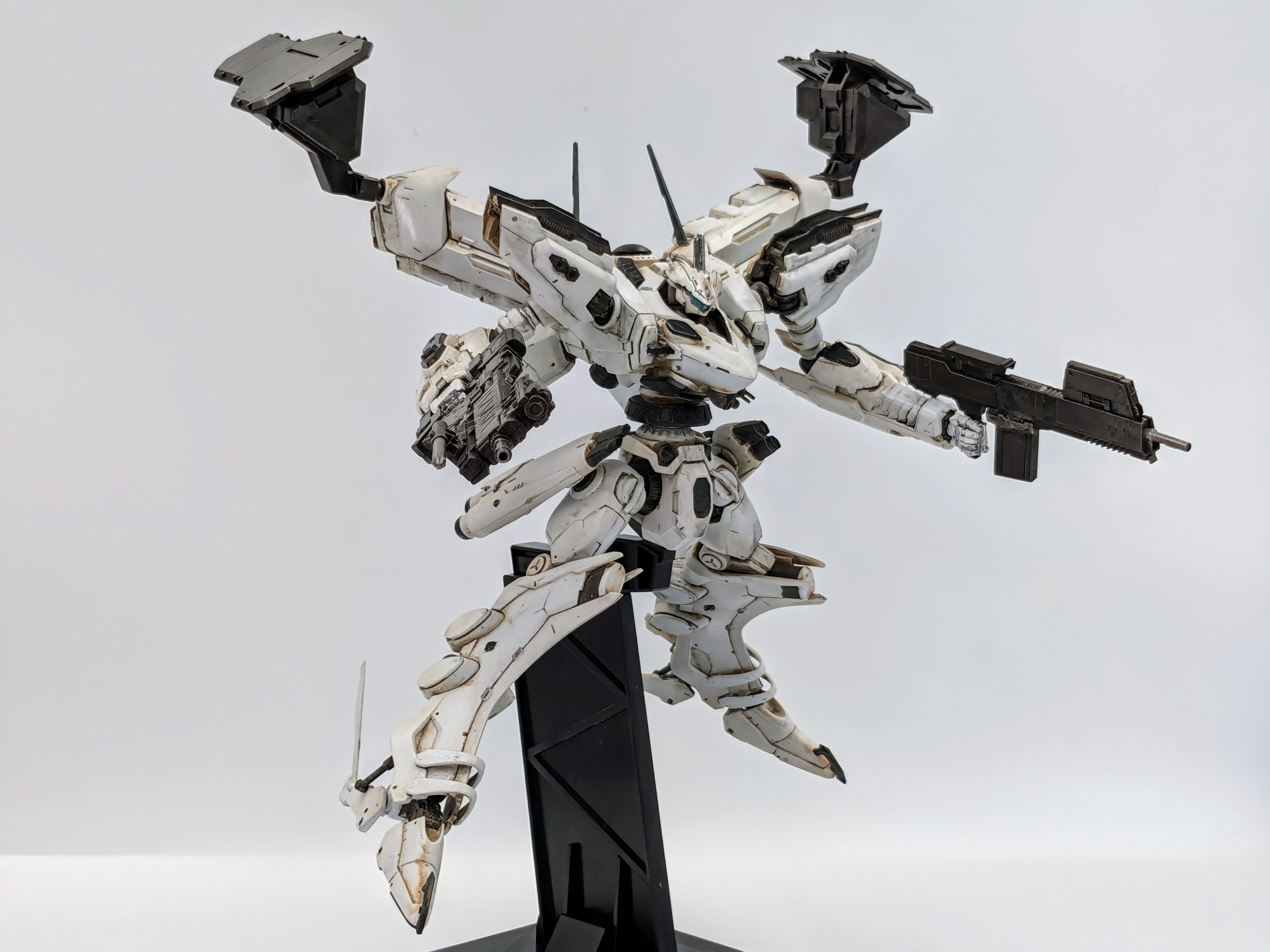 アーマードコア　ホワイトグリント　ステイシス他4点セット アーマードコア ホワイトグリント ステイシス他4点セット