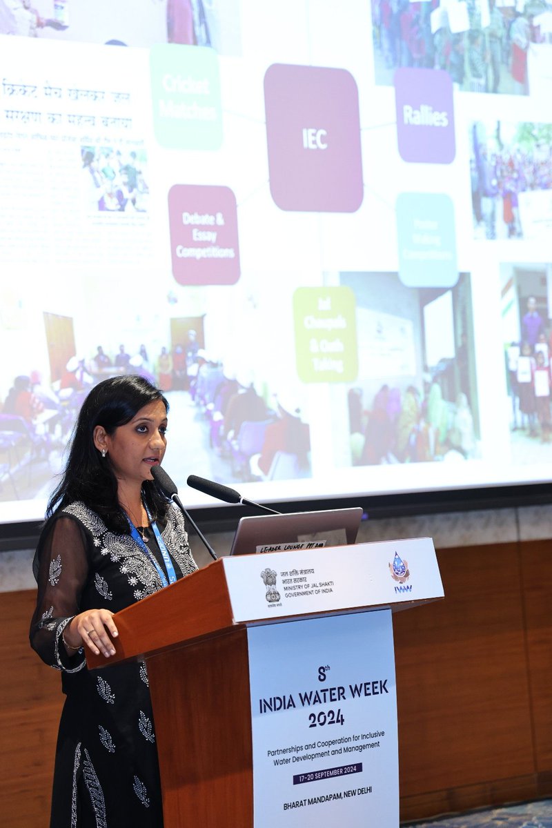 #proudpartners
<a href="/UNOPS/">UNOPS</a> presented its communication strategy under the WASH project in India at 8th #IndiaWaterWeek2024 . <a href="/DenmarkinIndia/">Rasmus Abildgaard Kristensen</a> <a href="/UNinIndia/">United Nations in India</a> <a href="/sanjaymathur_my/">Sanjay Mathur</a> <a href="/SanFirstIndia/">Sanitation First India</a> <a href="/CRPaatil/">C R Paatil</a> <a href="/PIBWater/">PIB | Ministry of Jal Shakti</a> <a href="/PIB_India/">PIB India</a> <a href="/jaljeevan_/">Jal Jeevan Mission- #JalJeevanMission #HarGharJal</a> <a href="/charlesabroad/">Charles Callanan</a>