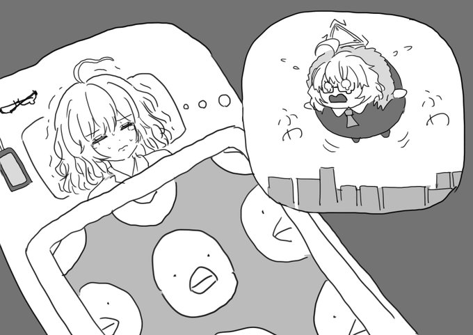 お題「夢で風船みたいになってうなされるコトリ」 