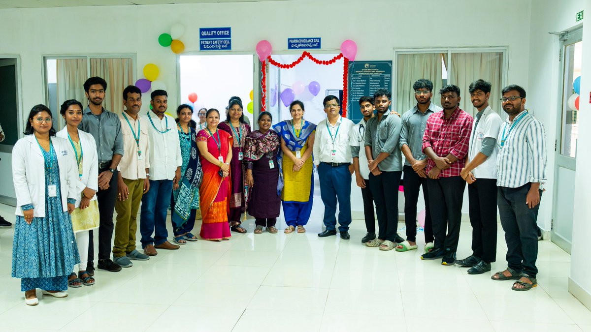 GITAM_msr's tweet image. #GIMSR Inaugurates ADR Monitoring Centre during National #Pharmacovigilance Week 2024
@GITAMUniversity 

#HealthcareInnovation #Pharmacovigilance #GIMSRExcellence #HealthcareSafety #ADRMonitoring  #MedicalCollege #MBBS #DeemedUniversity #GITAMUniversity #deemedmedicalcollege