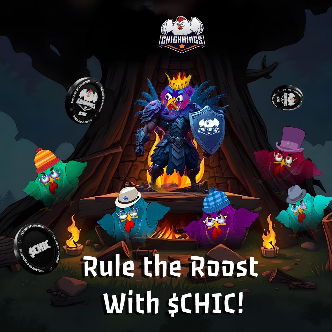 💰 Why cluck around when you can rule the meme-verse with $CHIC?

🐔 ChickKings is soaring to the top, and if you’re not holding, you’re missing out on the hottest egg in the crypto basket!

🥚 Don’t be left in the coop! chickkings.io

#Chickkings #CHIC #Ton #Memecoin