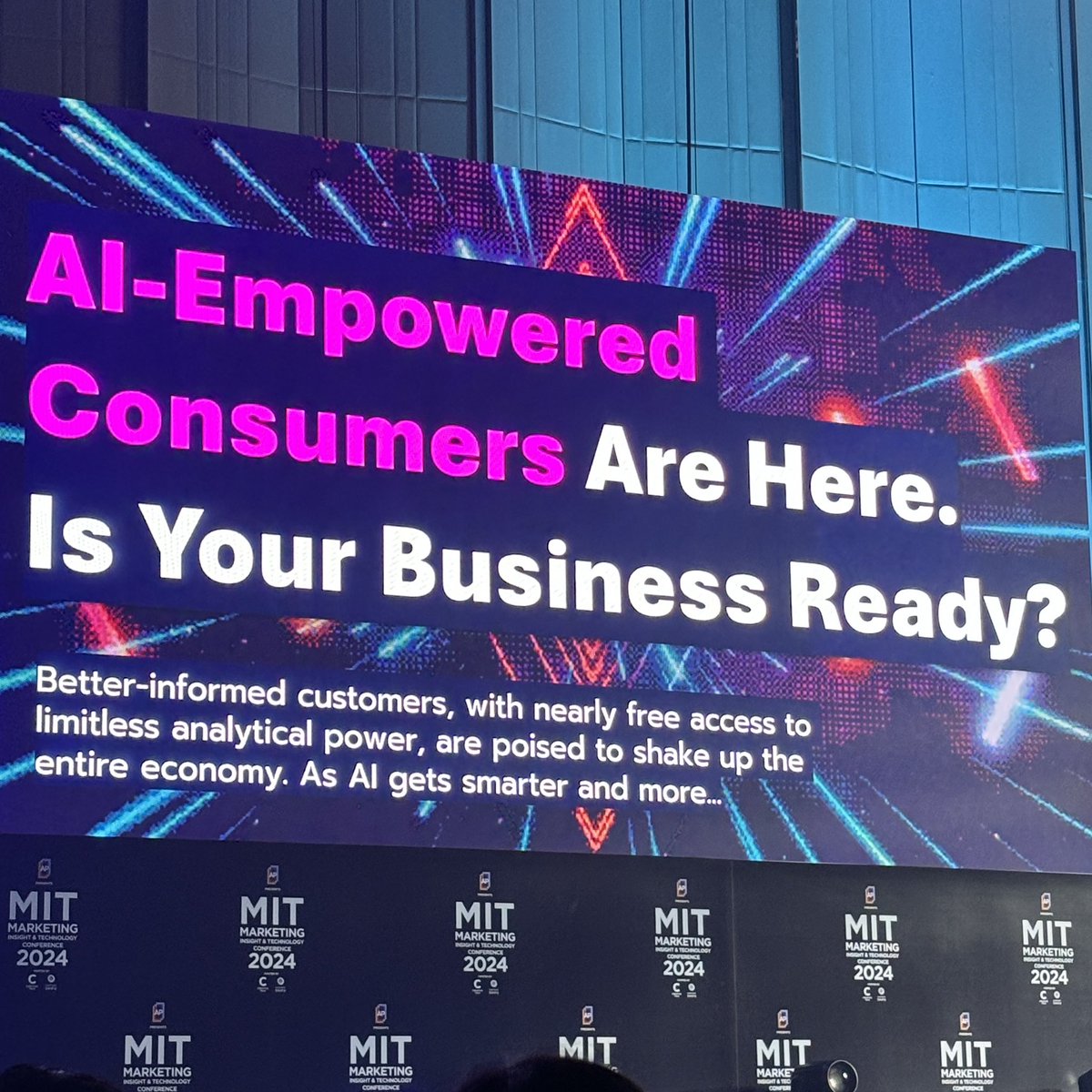 rainmakerth's tweet photo. 💬 R U Ready to AI-Empowered Consumer: แบรนด์พร้อมแค่ไหน ในวันที่ผู้บริโภคทุกคนใช้ AI
.
Communication
โดย สุธีรพันธุ์ สักรวัตร (SCBX)
และโอลิเวอร์ กิตติพงษ์ วีระเตชะ (dentsu)
.
#MITCON2024 https://t.co/Wnhjld2rNA
