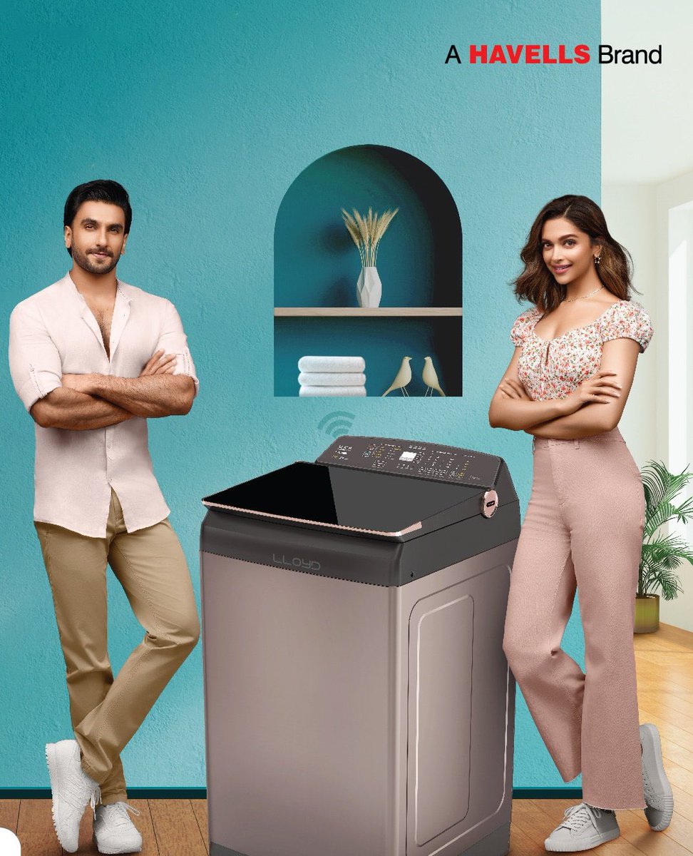 Ranveer Singh and Deepika Padukone for Lloyd 

#DeepVeer #RanveerSingh #DeepikaPadukone