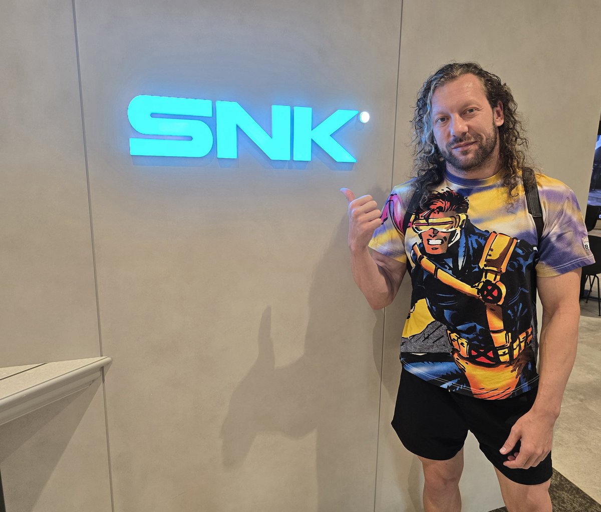 KennyOmegamanX's tweet photo. Thank you to @SNKPofficial for the tour in Japan 👀 https://t.co/j6KglTA6NA