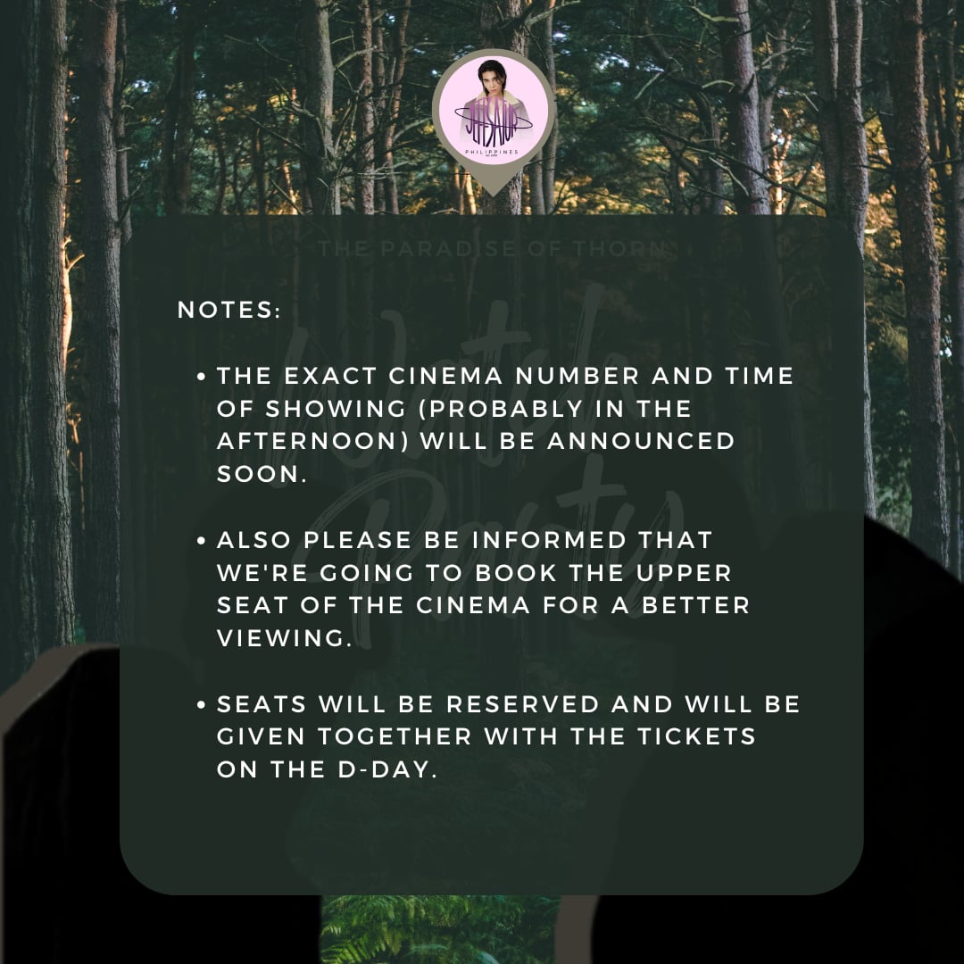 jeffsaturph_'s tweet photo. WATCH PARTY: The Paradise of Thorns

Are you all guys ready to see Jeff Satur on PHILIPPINES' BIG SCREEN?

Now is your chance to watch the movie, together with your co-Filo Saturdays, on the 29th of September at Sm Megamall Cinema. https://t.co/UDTZCEvtat