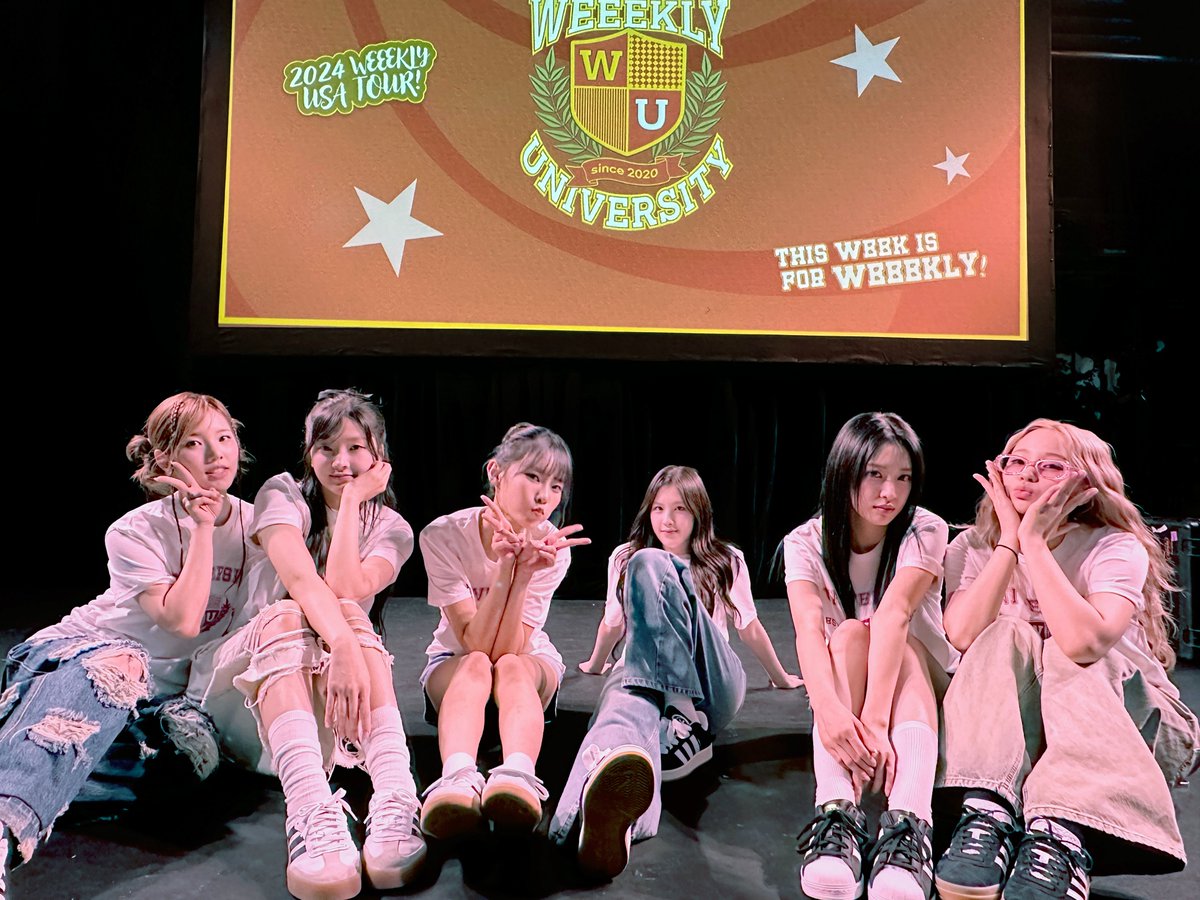 _Weeekly's tweet photo. 2024 Weeekly Grand America Tour 
<WU (Weeekly University)> In BOULDER 

데일리와 함께 만들어간 BOULDER에서의 추억!
늘 힘찬 응원 가득 전해 줘서 고마워요 ✨
다음 PORTLAND 공연도 함께 해요!

#위클리 #Weeekly
#WU #Weeekly_University
#WeeeklyGrandAmericaTour https://t.co/6JyFbnUc1a
