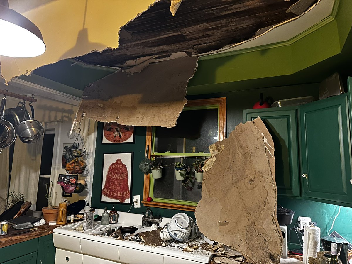 So….. I’m going to unabashedly ask for help.

Was doin some dishes and almost got knocked unconscious 🤣

After getting in the attic, there’s more water damage in more areas of the house than I’m comfortable with. 

So…. I’m asking for help. I can do all of the work myself to