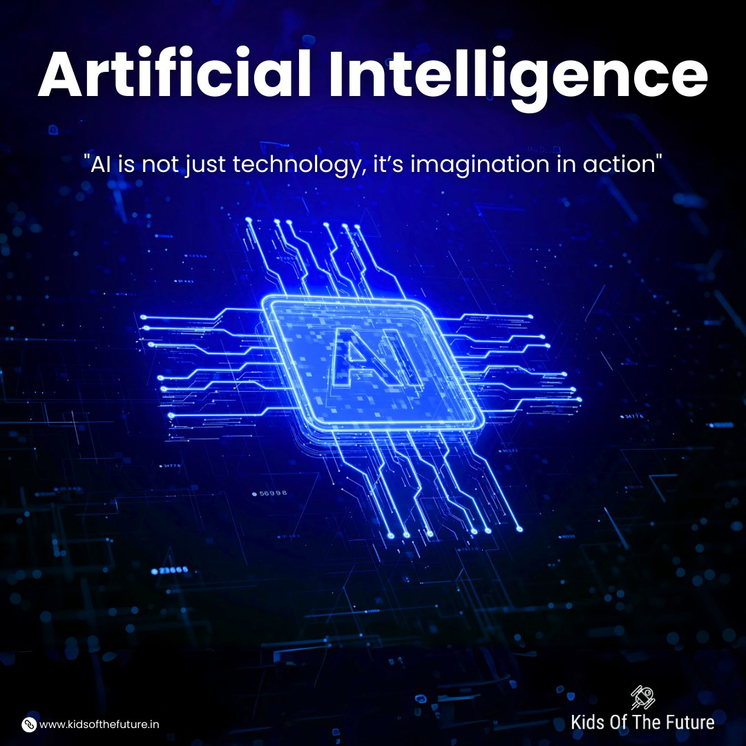KOTF_IN's tweet photo. "🤖🌟AI is not just technology, it’s imagination in action🌍💫"
#Kidsofthefuture #Robotics #AI #ArtificialIntelligence https://t.co/WYpk3v66bc