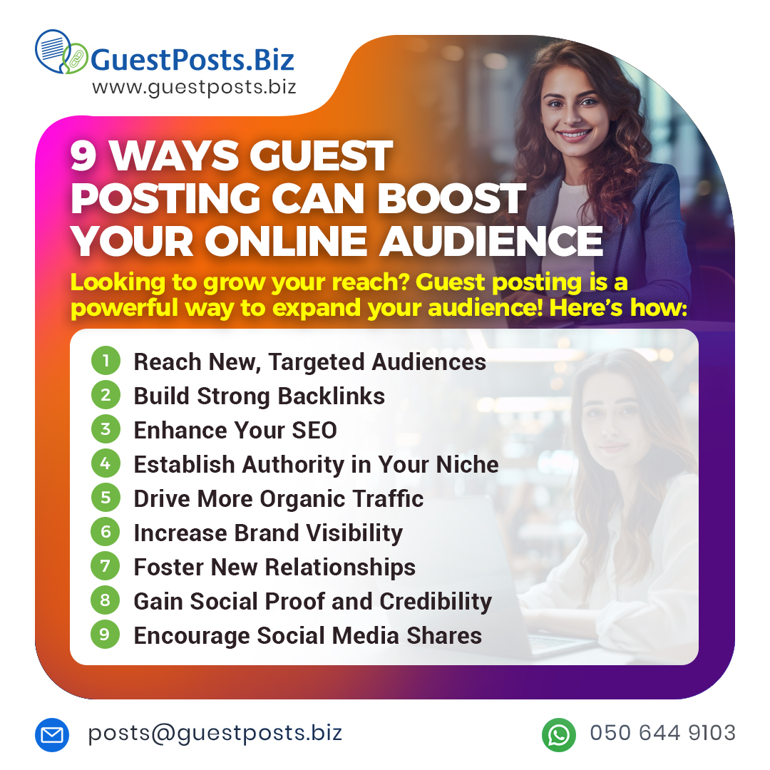 GuestPostsBiz's tweet image. Boost your online business

guestposts.biz
