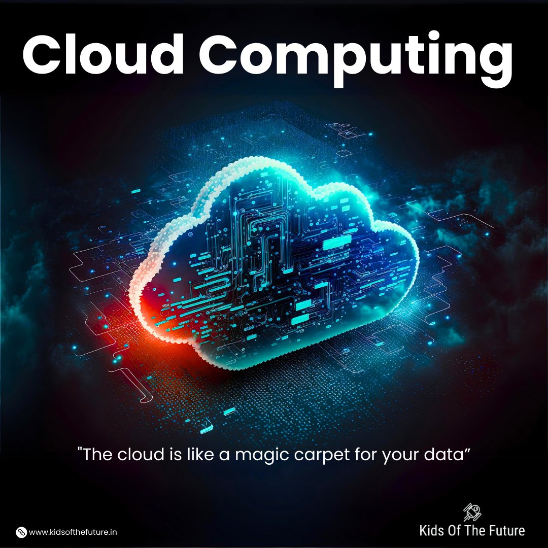 KOTF_IN's tweet photo. "📱🌟The cloud is like a magic carpet for your data! 🧞♂️☁️"
#Kidsofthefuture #CloudComputing #cloudgaming #clouds #CloudSecurity https://t.co/Fd9isE3Z83