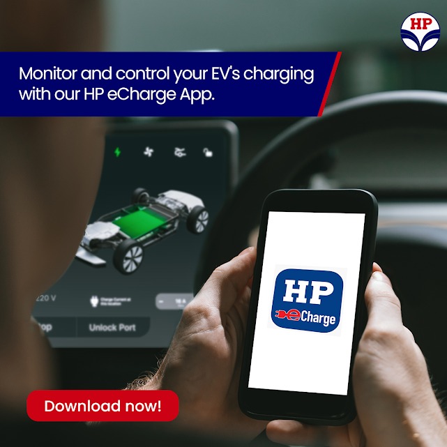 From real-time updates to scheduled charging, get the power to manage your vehicle’s energy consumption at your fingertips. Drive smart, charge smarter! 

#HPCL #MeraHPPump #HPRetail <a href="/HPCL/">Hindustan Petroleum Corporation Limited</a>
