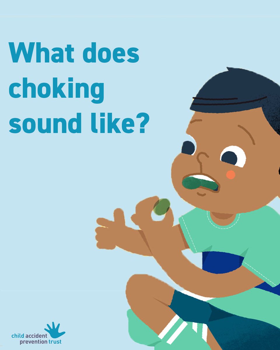 Did you know choking is silent? That’s why the best thing you can do for children is to stay with them when they’re eating.

For more tips on preventing choking in children visit: capt.org.uk/choking-preven…

#ChildSafety