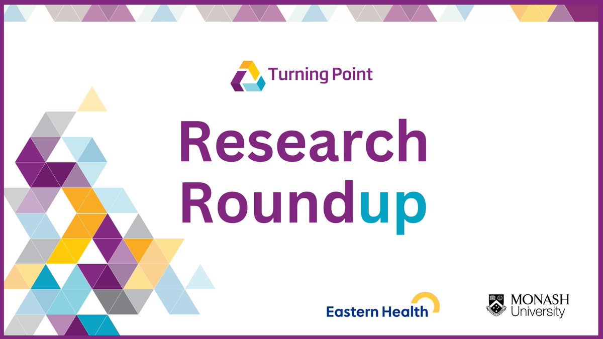 The latest edition of the Research Roundup newsletter is out now! 

Inside: 
👉Guiding principles to avoid perpetuating stigma
👉 A new paper from the Hamilton Centre 
👉A study investigating ways to improve responses to minor drug offences
👉And more!

+ mailchi.mp/turningpoint/t…