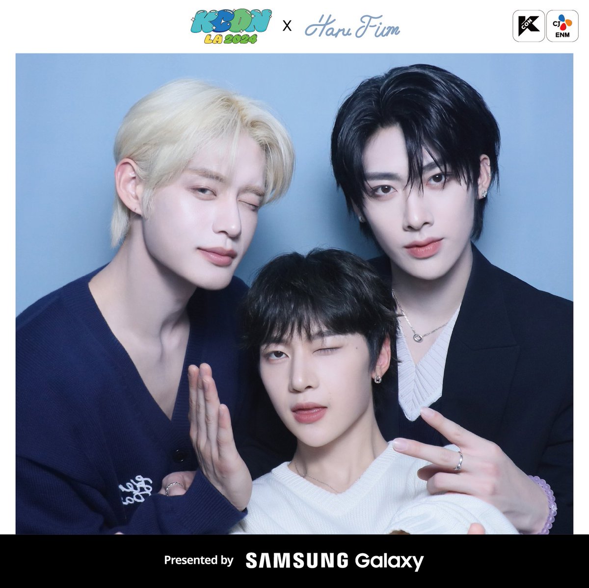 [#KCONLA2024] ☁ KCON LA 2024 x HARUFILM ☁

<a href="/ZB1_official/">ZEROBASEONE</a> &amp; HARU FILM 📸  

💙#ZEROBASEONE FRAME COLLABO💙
📅 SEP 13 (FRI) ~ OCT 24 (THU)

✨ Let’s #KCON!