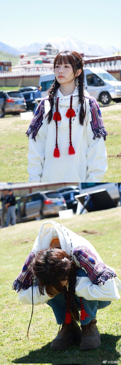 240919 #TianXiwei shares her new photos "He Zhinan" #InBetween | 🏕🏘