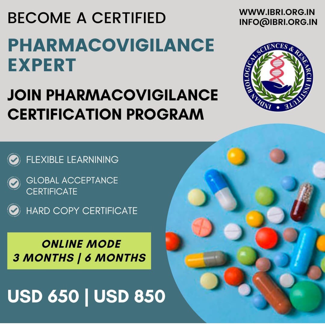 NoidaIbri's tweet image. Get trained in Pharmacovigilance from highly professional expert trainer&amp;amp; Become Pharmacovigilance Expert. Join our PV  program&amp;amp; be a part of drug safety management.
For any query: Email: info@ibri.org.in,Call: +91 9971441910
#pvtraining #ibri #pharmaindustry #racourse #enrollnow