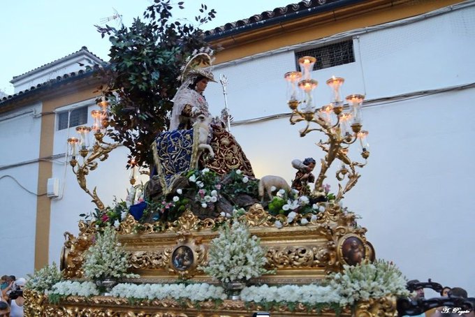 Horarios e Itinerario Salida Procesional de la Divina Pastora de Capuchinos. Córdoba 21 de Septiembre del 2024