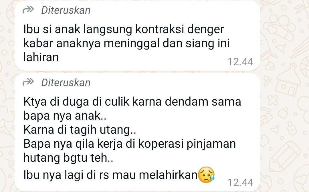 Heraloebss's tweet photo. Biadab!
Identitas Mayat Bocah di Pantai Muhara Lebak Terungkap, Ternyata Anak Hilang di Cilegon

Beredar kabar korban diduga diculik  karena pelaku dendam kepada Bapaknya https://t.co/OrpwMOxdiM